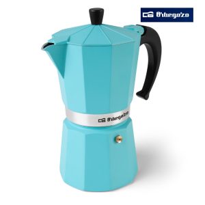 CAFETERA ALUMI ORBEGOZO 12 TAZAS AZUL