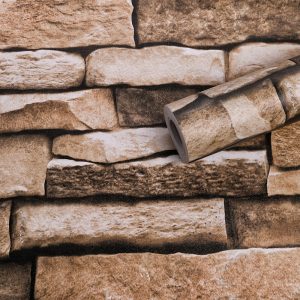 Papel Tapiz Autoadhesivo Para Paredes De Piedra Laja 10 Mts HY45