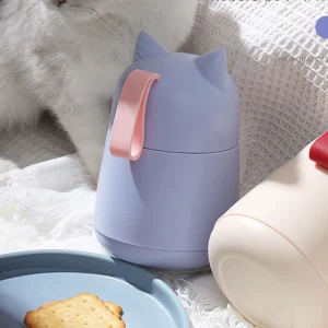 Termo Acero Inoxidable Gato Kawai Hello Dream Colores