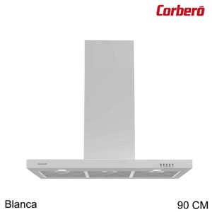 CAMPANA PLANA CORBERO BLANCA 90 CM 647 M3