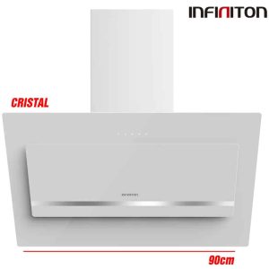 CAMPANA CRISTAL INFINITON 90 CM BLANCA 800 M3