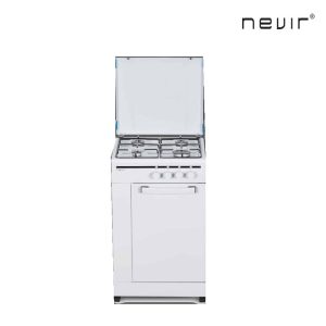 COCINA GAS NEVIR 4 F PORTABOMBONAS BLANCA
