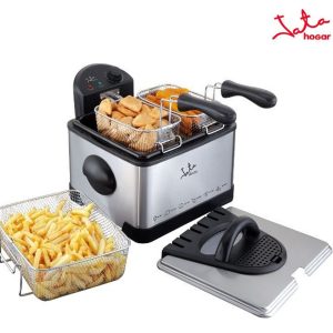 FREIDORA JATA 4L. 2000W INOX 3 CESTAS