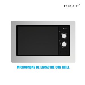 MICROONDAS ENCASTRE NEVIR 21 L INOX