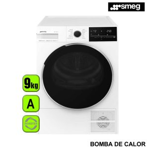 SECADORA SMEG 9 KG BOMBA CALOR CLASE A