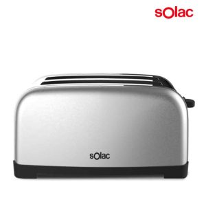 TOSTADOR SOLAC 2 RANURAS EXTRA LARGAS INOX
