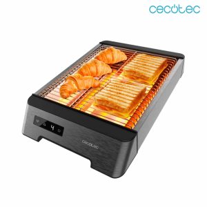 Tostador plano horizontal de tres resistencias CECOTEC
