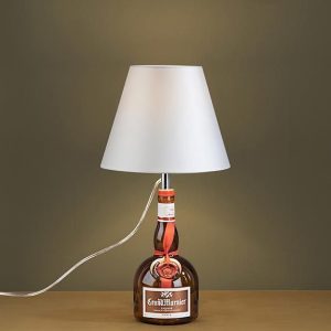 Accesorio kit sobremesa para botella blanco perla