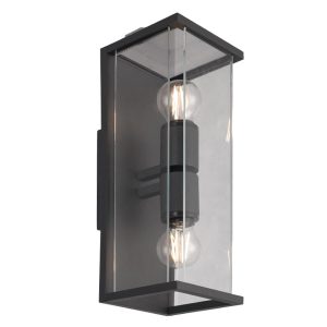 Aplique 2 luces gris oscuro MERIBEL