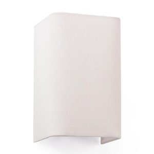 Aplique beige de tela COTTON