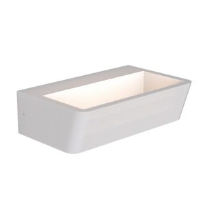 Aplique blanco arena luz cálida ALTEA LED 15W