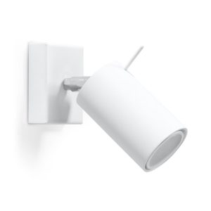 Aplique blanco orientable RING