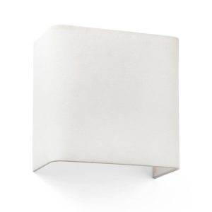 Aplique cuadrado de tela beige COTTON