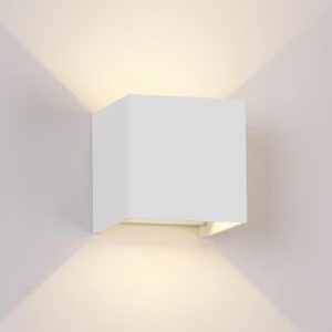 Aplique cuadrado LED blanco DAVOS