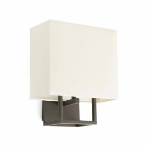 Aplique de pared marrón VESPER