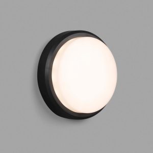 Aplique de pared negro TOM LED