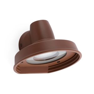 Aplique de pared para exterior marrón BRONX