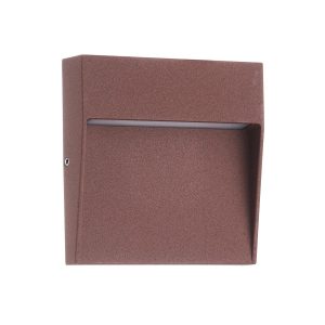 Aplique de superficie 3W acabado corten 10,5 cm BAKER LED