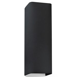 Aplique de tela negro 2 luces COTTON