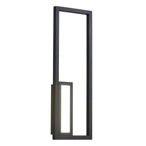 Aplique dimable negro 21W luz cálida BOUTIQUE LED