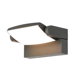 Aplique direccionable gris oscuro 12W 3000K HOOD LED