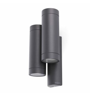 Aplique doble luz STEPS gris oscuro