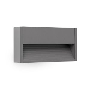 Aplique exterior gris GRADA-2 LED