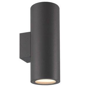 Aplique exterior gris oscuro 2 luces VOLCANO