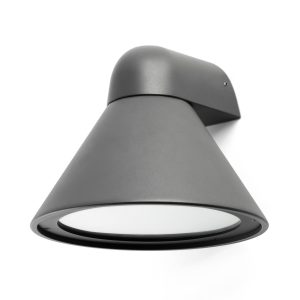 Aplique exterior gris oscuro PALS