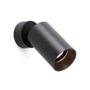 Aplique foco LED negro STAN