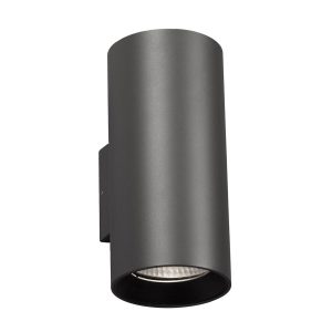 Aplique gris 2 luces THON-2 LED