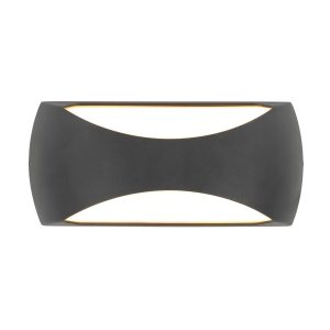 Aplique gris oscuro 12W 3000K BUTAN LED