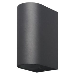 Aplique gris oscuro 2 luces KANDANCHU