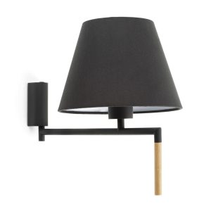 Aplique gris oscuro y negro RON