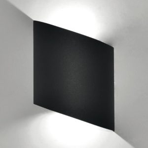 Aplique LED gris oscuro SOCHI