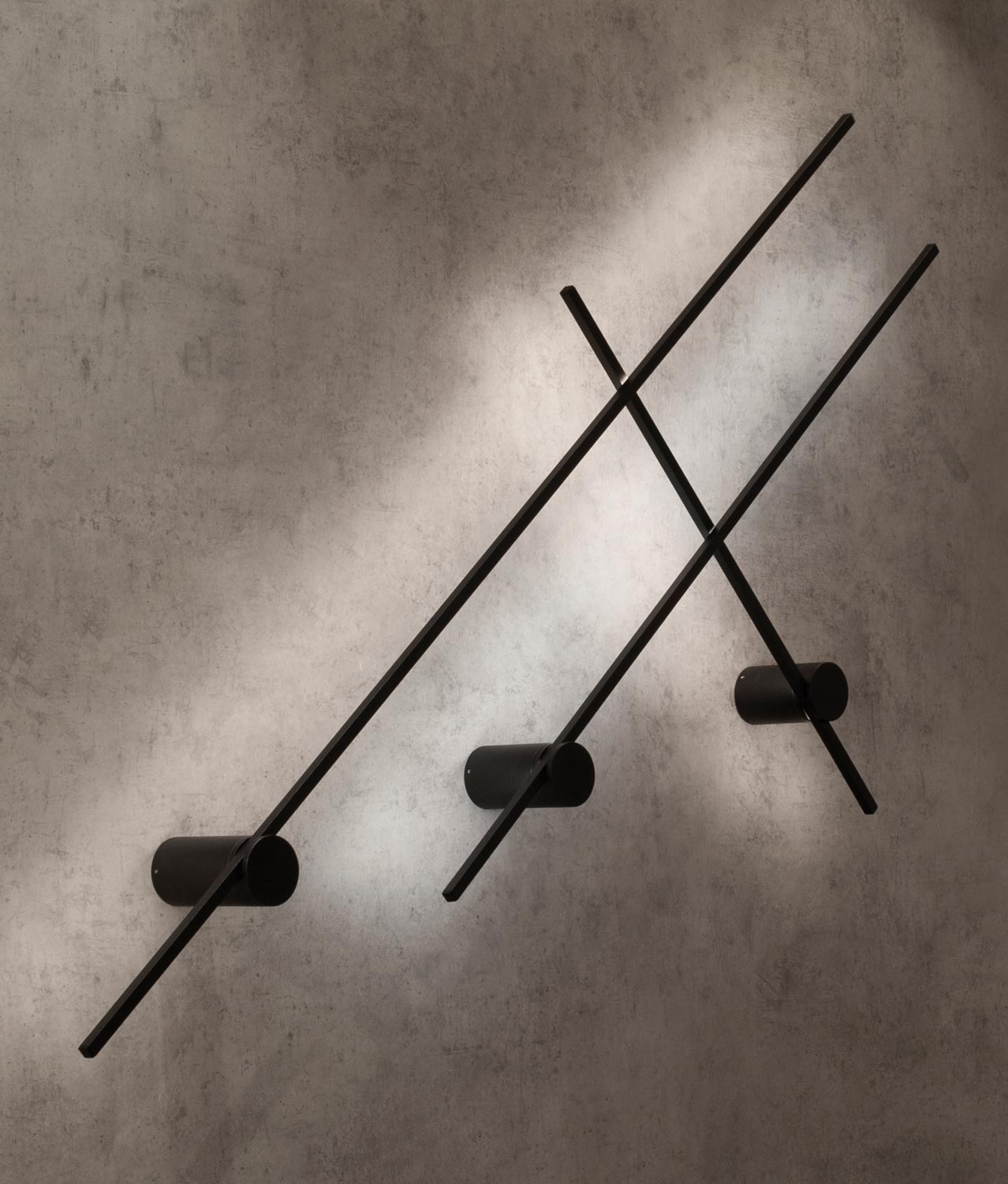 Aplique LED negro LED 7W 3000K luz cálida TOBAGO - Imagen 4