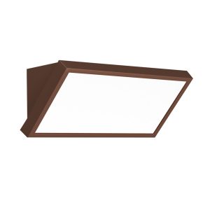 Aplique marrón corten 20W con luz CCT CREEK LED