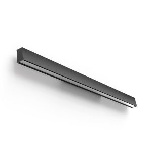 Aplique negro 38W luz cálida HANOK LED