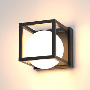 Aplique negro de pared grande DESIGUAL