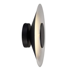 Aplique negro y blanco Ø 40 cm ORION LED 20W
