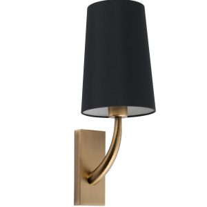 Aplique oro viejo mate y negro REM