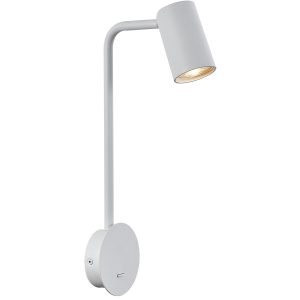 Aplique pared blanco con interruptor SAL