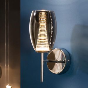 Aplique pared cromo NEBULA LED