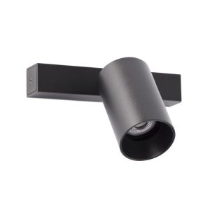 Aplique/plafón 1 luz STAN negro