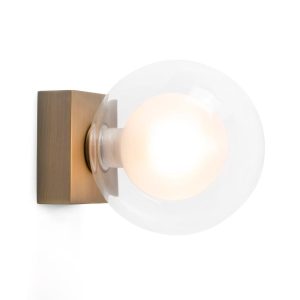 Aplique/Plafón bronce PERLA