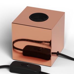 Base sobremesa cobre pulido LAMPHOLDERS