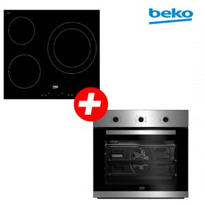 CONJUNTO BEKO HORNO + VITRO 3 FUEGOS