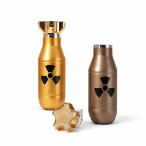 Termo Acero Inoxidable 500 Ml Tipo Bomba Con Aislamiento Al Vacío Conserva Frío 6 Horas Y Calor 4 Horas Termo Portátil Antifugas Para Agua Y Bebidas, Ideal Gym, Viaje Y Uso Diario