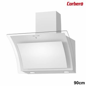 CAMPANA CRISTAL CORBERO 90 CM BLANCA 1000 M3