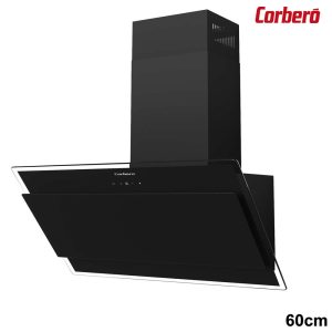 CAMPANA CRISTAL CORBERO 60 CM NEGRA 750 M3